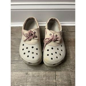 Crocs Islander Boat Shoes Vintage Hard To Find Size W9 M7